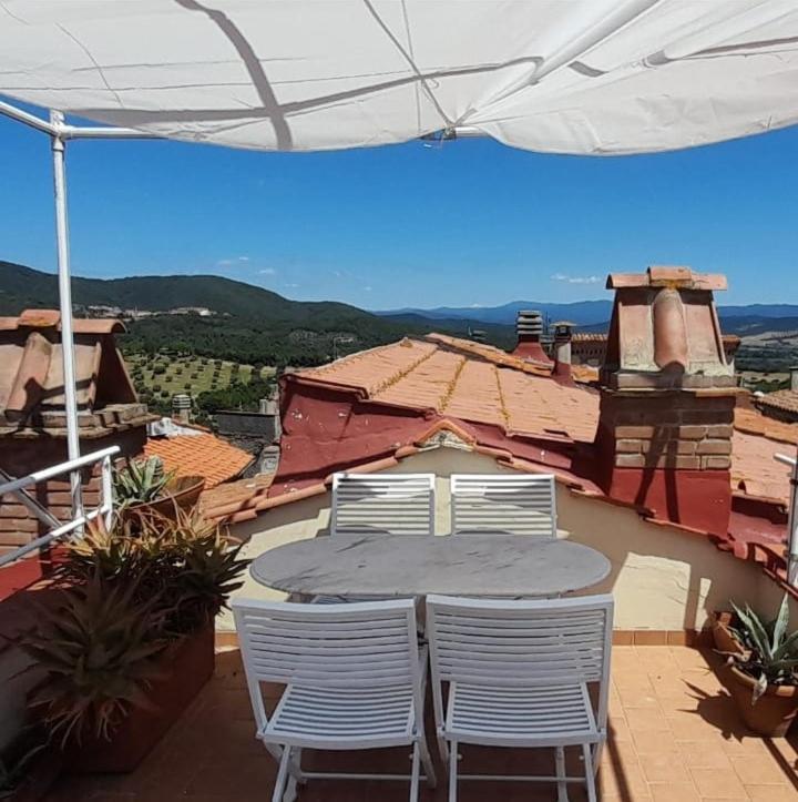 Caldana Una Terrazza Sulla Maremmaヴィラ エクステリア 写真